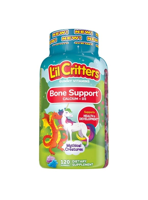 Lil Critters Bone Support Vitamin 120ct